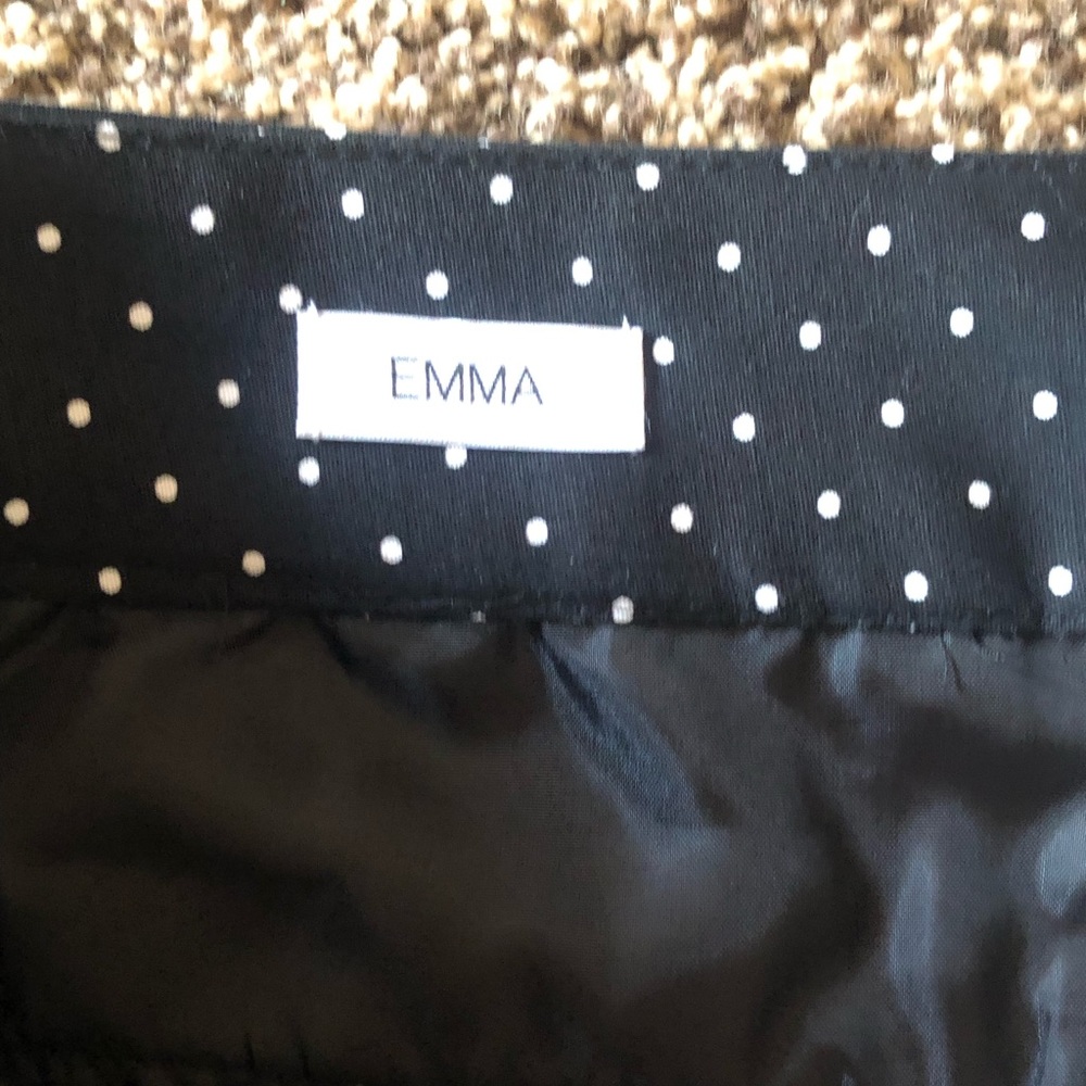 Liz Claiborne Bermuda Emma Shorts Black White Polka Dot New NWT Size 18 - Picture 2 of 9